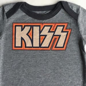KISS shirt size 12 months one piece Rock Band EUC